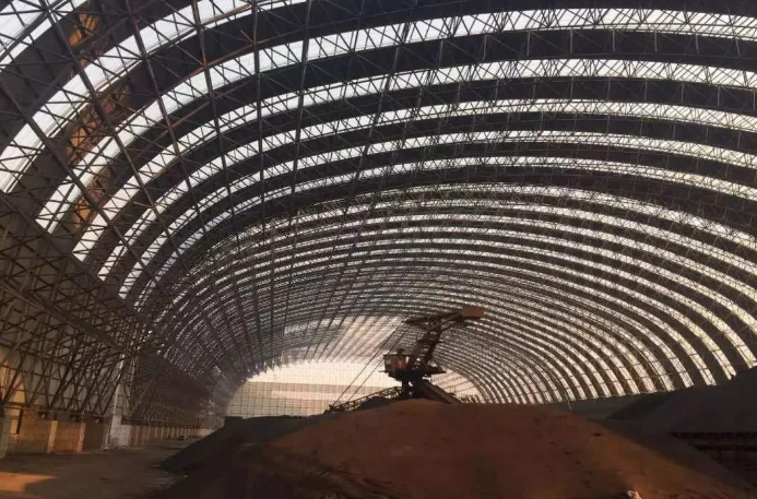 同江概述原料场封闭技术的特点和类型